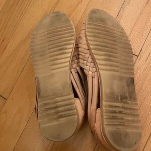 Women's Tan Leather Sandals